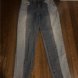 PacSun Two-Tone Straight Leg Jeans